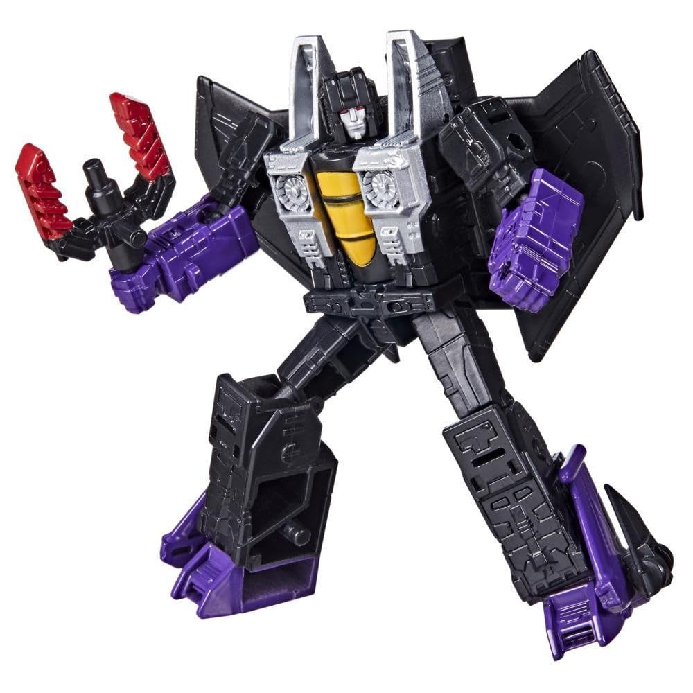 Transformers Toys Generations Legacy Core Skywarp Action Figure – 8 and Up, 8.5 x 9.5 cm, Multicolor, F3011