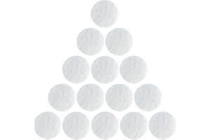 NYDOTD 300pcs Microdermabrasion Cotton Filters Replacement Microdermabrasion Filters Facial Vacuum Filters Accesories Sponge Filter for Comedo Suction Microdermabrasion, White