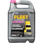 PEAK Fleet Charge SCA Precharged Coolant/Antifreeze, Concentrate, 1 Gallon | 1 Gallon, Heavy-Duty Engines, Freeze &amp; Boil-Over Protection, Original SCA Formula, Engine Life Protection