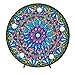 steeOttpe Mandala 5D Diamond DIY Night Light,5D Full Drill Crystal Diamond Painting Kit with LED Night Light for Home Decoration or Gifts 2