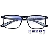 Lovispecs Distance Nearsighted Glasses For Men,Near Sighted Vision Driving Women Eyeglasses, See Farsighted Myopia TR90 Frame