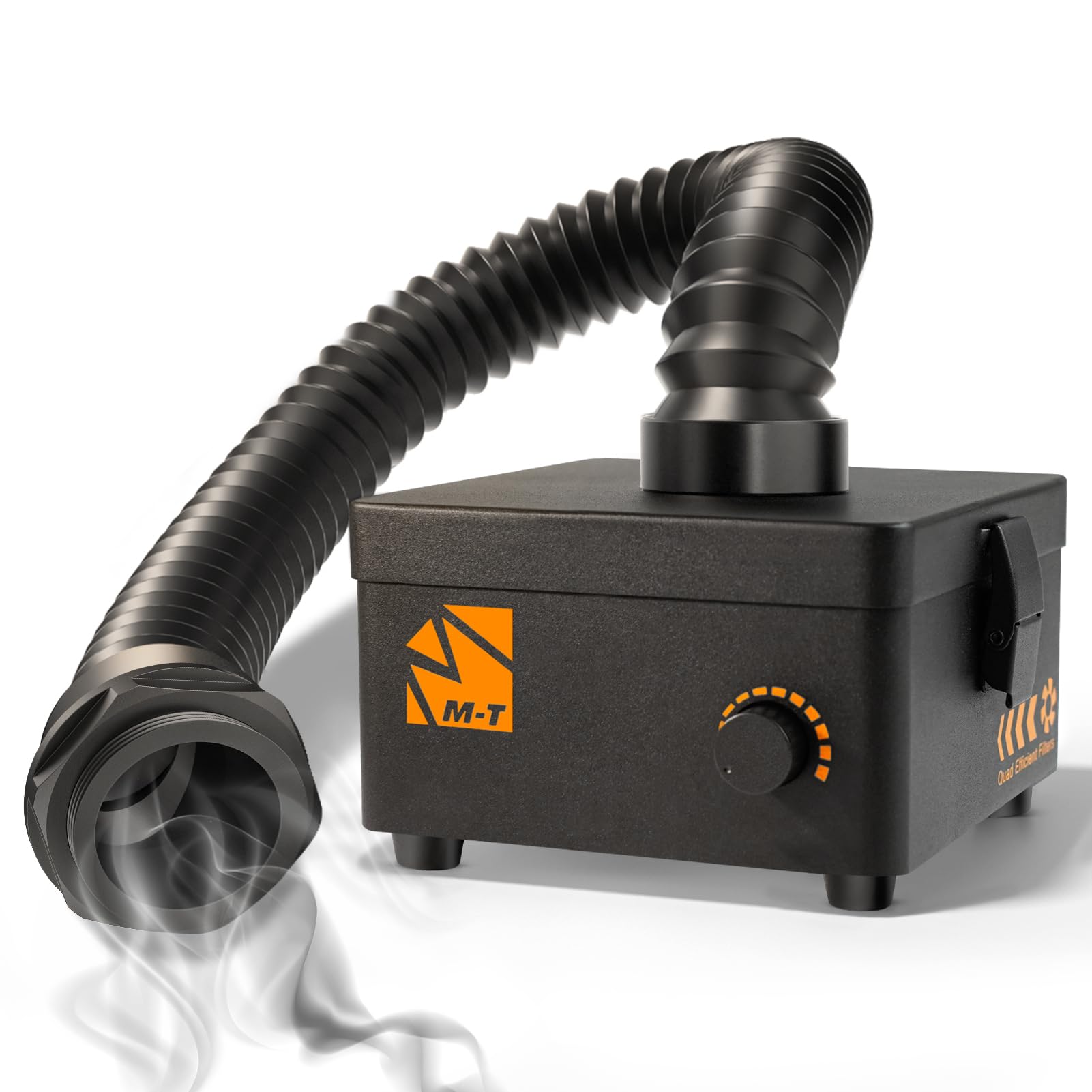 Photo 1 of M-T 80W Powerful Suction Smoke Fume Extractor for Laser Engraving Cutter, Soldering Iron, DTF, 3D Printing with Stepless Control & H13 Efficient Triple-Layer Filtration 99.9% Purification Rate