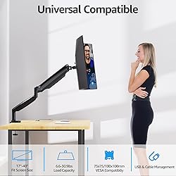 MOUNTUP Ultrawide Monitor Arm for Max 40 Inch