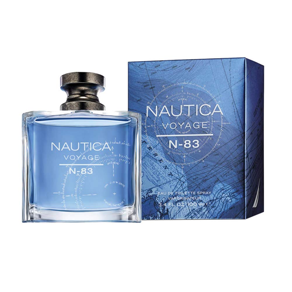 Nautica Voyage N83 Eau De Toilette Spray for Men, 3.4 Ounce