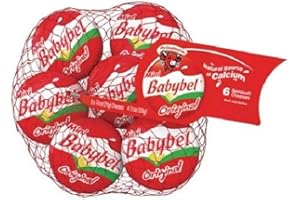 THE LAUGHING COW LAUGHING COW Mini Babybel Semi-Soft Cheese, Original, 4.5 Ounce (Pack of 12)