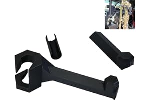 Bow Buddy Bow Hanger for Truck, Compound Bow Headrest Mount, Twist-On 2.0 Bow Holder with Rubber Protector Spacer Ring, Quick