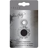 TONIC STUDIOS Tim Holtz Paper Distressing Tool - Scrapbook Supplies for Cardstock and Creating Rough Torn Edges - Distresser with 7 Recessed Blades