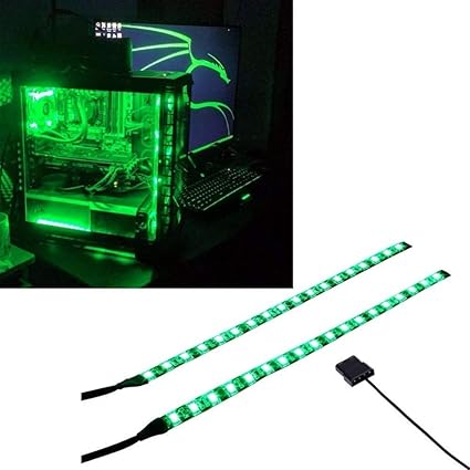 Tira De Luces De Iluminación De Computadora LED Tira De Luz Roja/Verde/Azul/UV Magnética