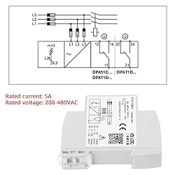 DPA51CM44 3 Phase Monitoring Relay Current Voltage