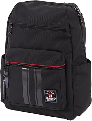 Amazon リュックサック メンズ レディース ビサイユ Bkr 001 バックバッグ ビジネスリュック リュック 大容量 リュック 通学 海外旅行 海外出張 通勤 ナイロン ポケット たくさん バッグ 黒 ブラック 軽量 ビジネス リュック ブラック タウンリュック ビジネスリュック