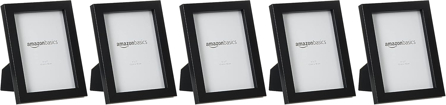 Photo Albums, Frames & Accessories - Amazon Basics Rectangular Photo Picture Frame, 5