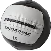 Dynamax Medicine Ball, Hefty II, 18 Pounds, Black/Gray (24018)