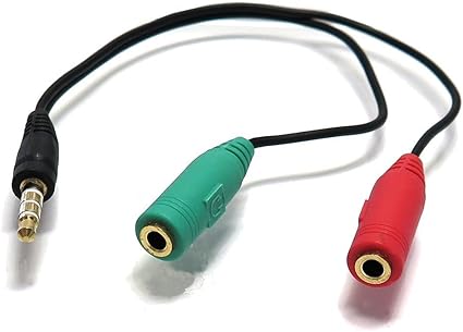 Amazon スマホ タブレット対応 4極3 5mmステレオ 3 5mmヘッドホン端子 3 5mmマイク端子分配ケーブル 15cm Ctia規格 552 1個 変換コネクタ 通販