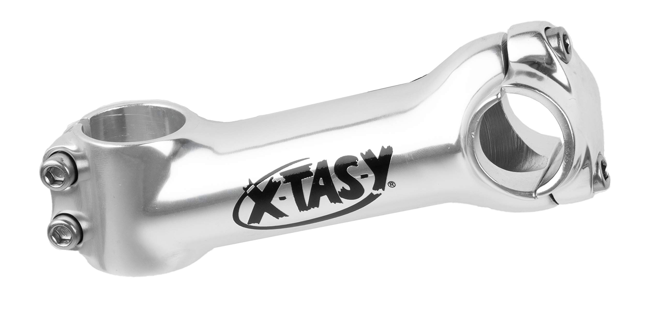 XtasY Unisex - Adult Stem Cover Silver Gloss 25.4-120mm