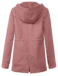 J. LOVNY Women's Versatile Military Anorak Jacket