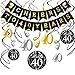 40th Birthday Decorations Kit- Konsait Cheers to 40 Years Banner Swallowtail Bunting Garland Sparkling Celebration 40 Hanging Swirls,Perfect 40 Years Old Party Supplies 40th Anniversary Decorations