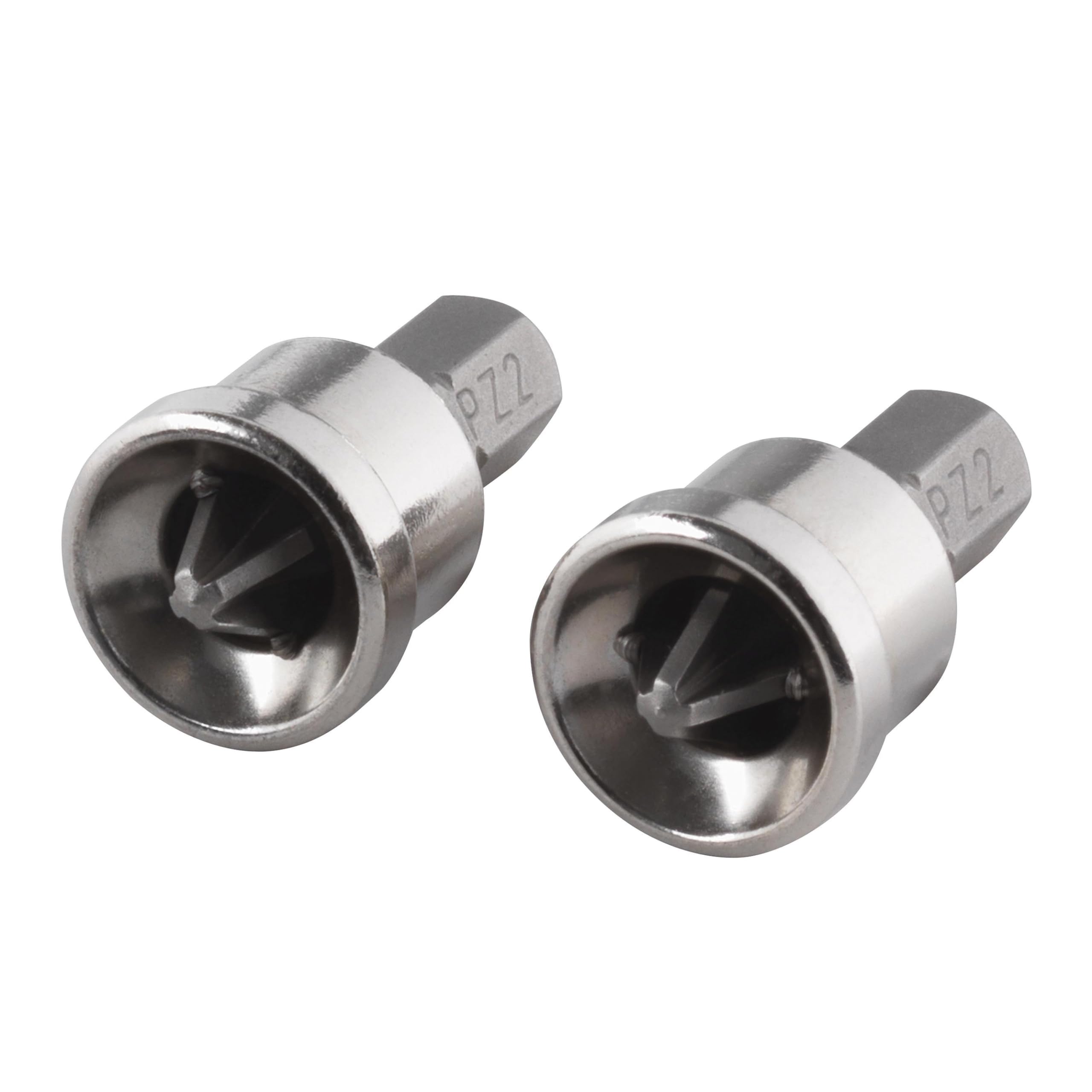 wolfcraft Plasterboard Bits With Depth Stop, Crosshead (PZ 2) I 1344000 I 2 Solid bits for interior work