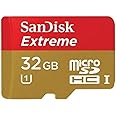 SanDisk Extreme 32GB UHS-I/U3 Micro SDHC Memory Card Up To 60MB/s Read With Adapte-SDSDQXN-032G-G46A [Older Version]