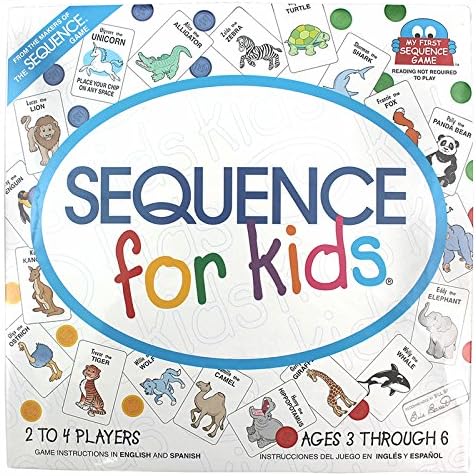 JAX LTD INC. SEQUENCE FOR KIDS GAME (Set of 3)
