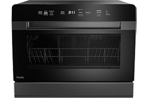 GE Profile Countertop Dishwasher, Energy Star, 6 place settings, 6 wash cycles, WiFi Connected, with Built-In Capabilities