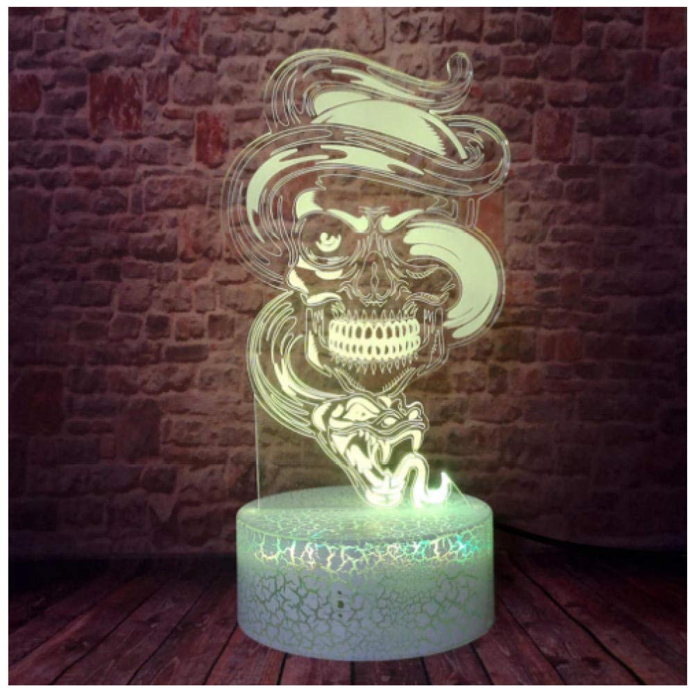 Schießspiel Schütze LED Nachtlicht 3D Illusion Lampe Kinder Nachtlampe