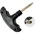 Symypy Golf Wrench Tool Fit For Taylormade Adams RBZ Callaway Cobra Weights Driver Fairway Golf Club Wrenches Tools Shaft Adapter Sleeve(T20+Black)