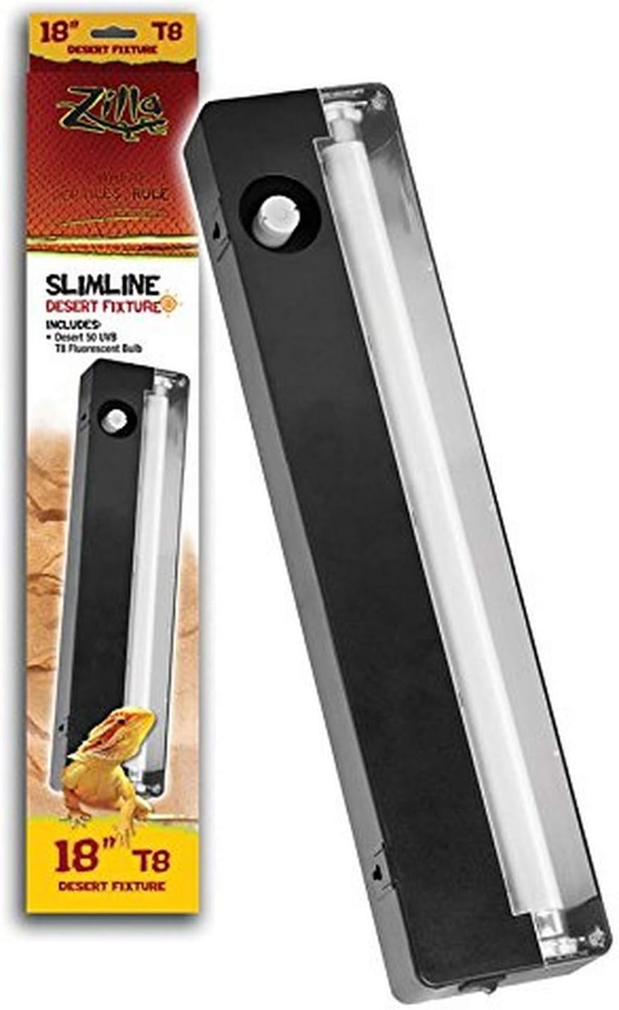 reptile tube light fixture