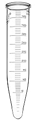 Graduated Centrifuge Tube, 50ml - Borosilicate 3.3
