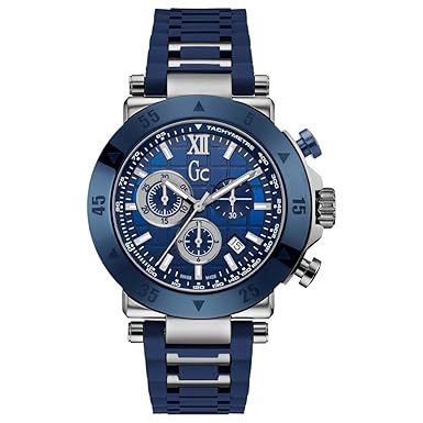 GC Sport Chic Collection Herren-Armbanduhr 44mm Blau Quarz X90025G7S