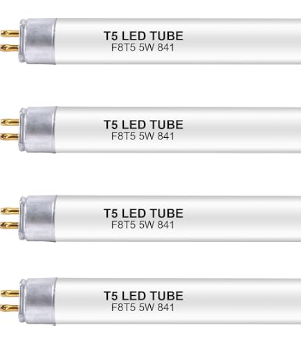 Tube LED T5 18W 84.9cm (F21T5) - 2050 Lumens, 4000K Blanc Froid - Remplacement Direct Tube Fluorescent 39W