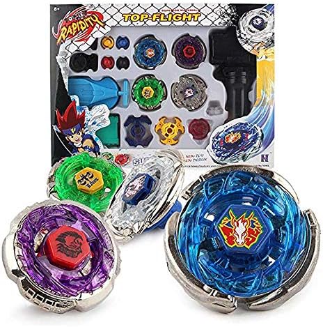 Bey Battle Gyro Metal Master Spinning Fusion Set Included High Performance Spinning Top