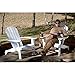 Classic White Painted Wood Adirondack Chair