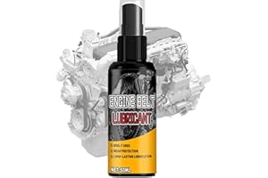 Car Belt Conditioner Spray | 100ml Engine Dressing Spray - Engine Pulley Maintenance Lubricant | for Garage Automotive Sedan 