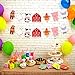 Farm Animal Party Supplies Party Decor Farm Animal Banner for Baby Shower Decorations for Girls Boys Toddlers Farm Animal Favors with 2 Banners - 6 Animals with a House on Each Ribbon