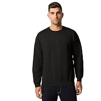 Gildan G180 Men's Heavy Blend Crewneck Sweatshirt - Navy, Large (Marine Color) - View #12