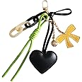 Hongvarey Cute Keychain Charms for Women Keychain Pendant for Purse Handbag Backpacks Fashion Bag Accessories