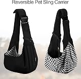 PETLOFT Puppy Sling Carrier for Small Pets up to 4.99 kg Black view 5