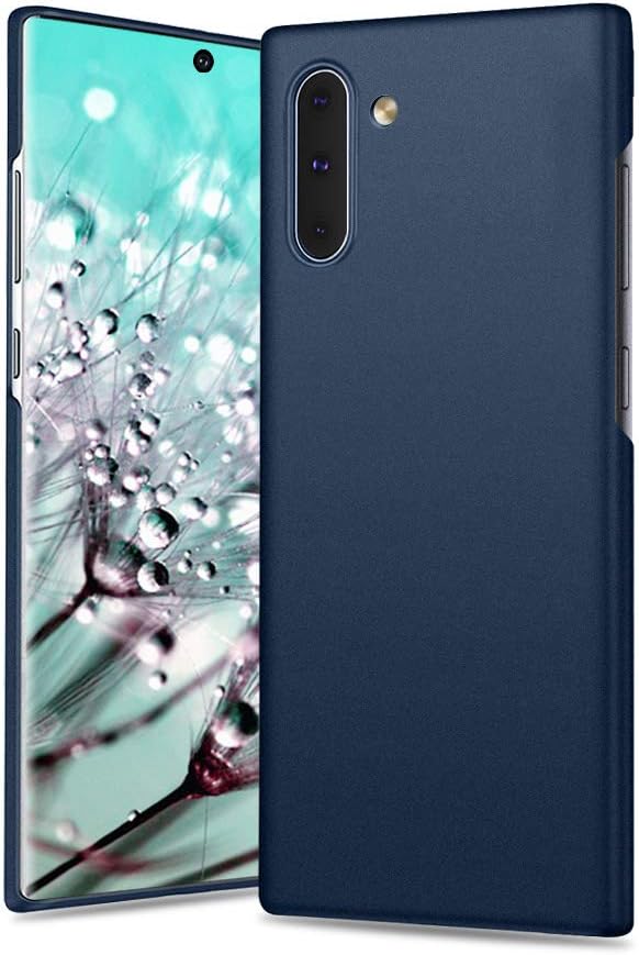 Meidom Case for Galaxy Note 10 with Ultra Thin Slim Anti Fingerprints Matte Finish and Protective Hard Plastic Phone Case Cover for Note 10 - Blue