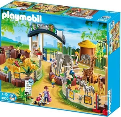 PLAYMOBIL Large Zoo with Entrance 