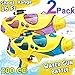 Kids Water Squirt Gun Super Water Pistol High Capacity Water Soaker Blaster Far Range Water Squirt Gun Toys for Kids Boys Girls Indoor Outdoor Swimming Pool Water Fighting Toy Party Favors(2 Pack)