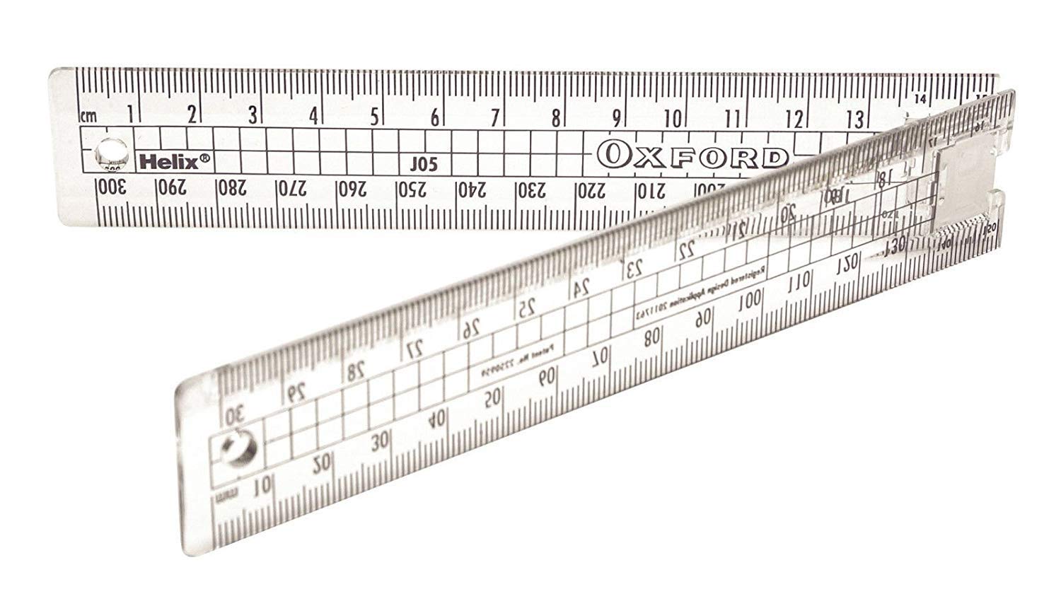 Helix 30cm Folding Ruler