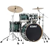 Tama Starclassic Performer MBS42S 4-piece Shell Pack - Molten Steel Blue Burst