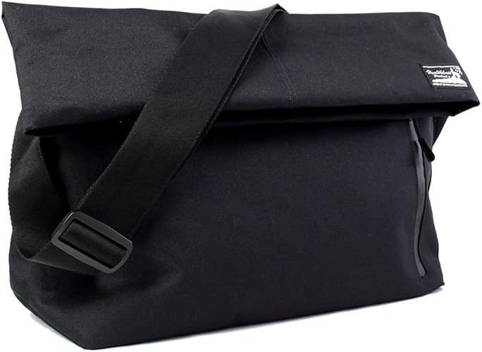 Amazon ヘルスニット バッグ Healthknit Product メッセンジャーバッグ ショルダー 迷彩 クラッチバッグ メンズ レディース リュック コーデ Hkb 1077 Blk メッセンジャーバッグ