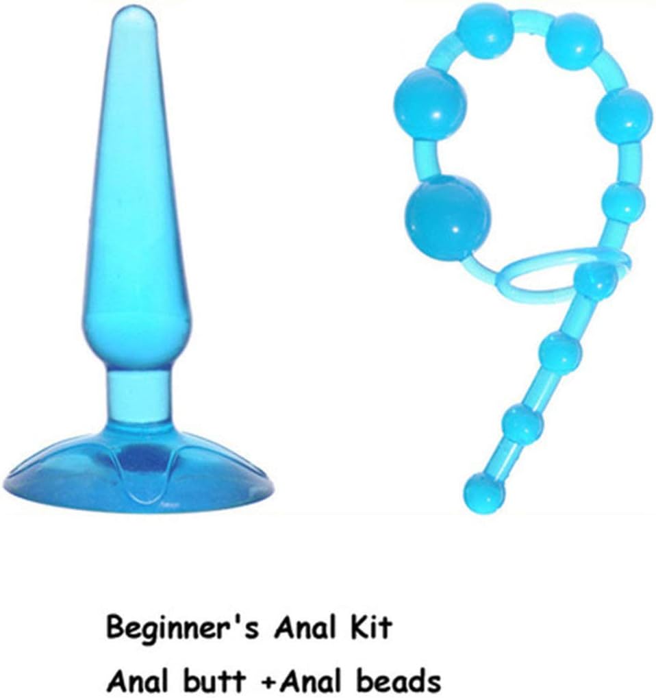 Blockage Funny Toys 2Pcs/Lot Flexible Jelly Blockage Plugs Beginner'S Blockage Kit And Blockage Beads, Best Blockage Funny Toy For Gentleman And Ladies, Funny Toy Plug Blockagees