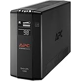 APC UPS 1350VA UPS Battery Backup & Surge Protector, BX1350M Backup Battery Power Supply, AVR, Dataline Protection