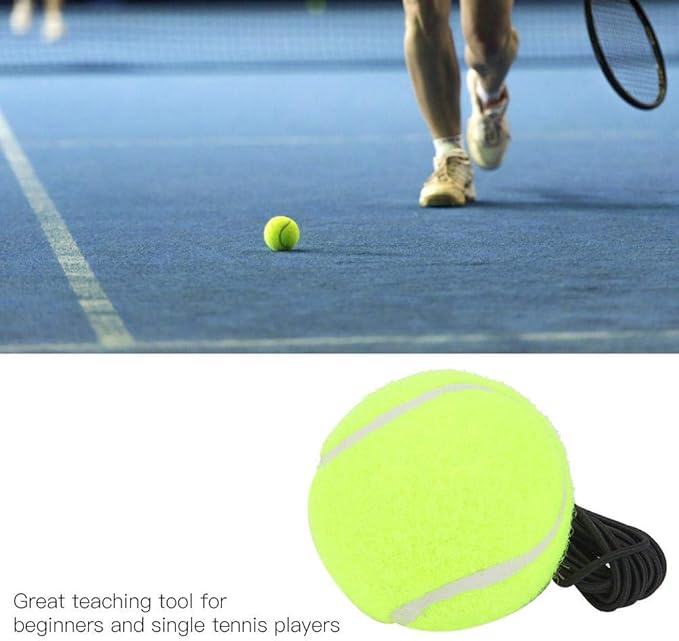 EBTOOLS Pelota de Tenis con Cuerda Atada, Pelota de Tenis Pelota ...