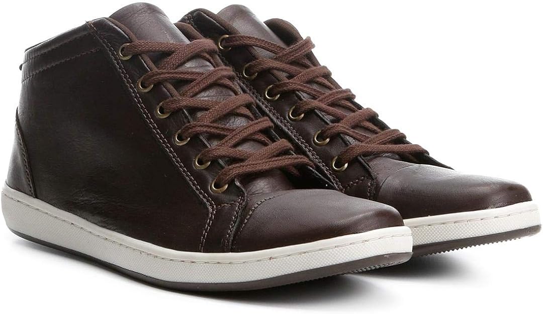 tênis couro cano alto walkabout moscou masculino