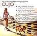 EzyDog Cujo Shock Absorbing Bungee Dog Leash - Best Dog Rope Training Lead - Reflective Trim for Nighttime Safety - Padded Pull Handle for Superior Comfort and Control (25