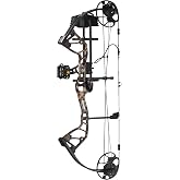 Bear Archery Royale Ready to Hunt Compound Bow Archery Set with Archery Accessories for Adults and Youths, 12&rdquo;- 27&rdquo; Draw Length, 5-50 Lbs Draw Weight, Up to 290 FPS