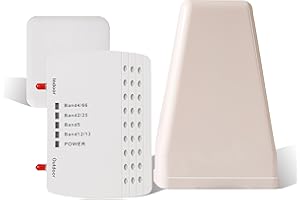 BTCELLUP Cell Phone Booster for Home,Cell Phone Signal Booster for All U.S Carriers ，Up to 5000 Sq Ft, Band 66/2/4/5/12/13/17/25,Boost 5G 4G& LTE with Verizon, AT&T, T-Mobile & More,FCC Approved